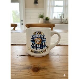 Vtg 1991 NCAA Final Four Indianapolis 10 Oz Coffee Cup
